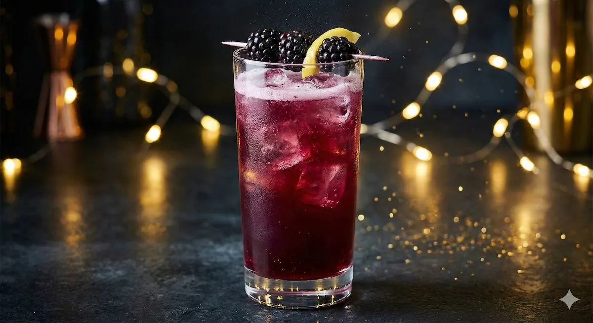 Royal Blackberry Fizz